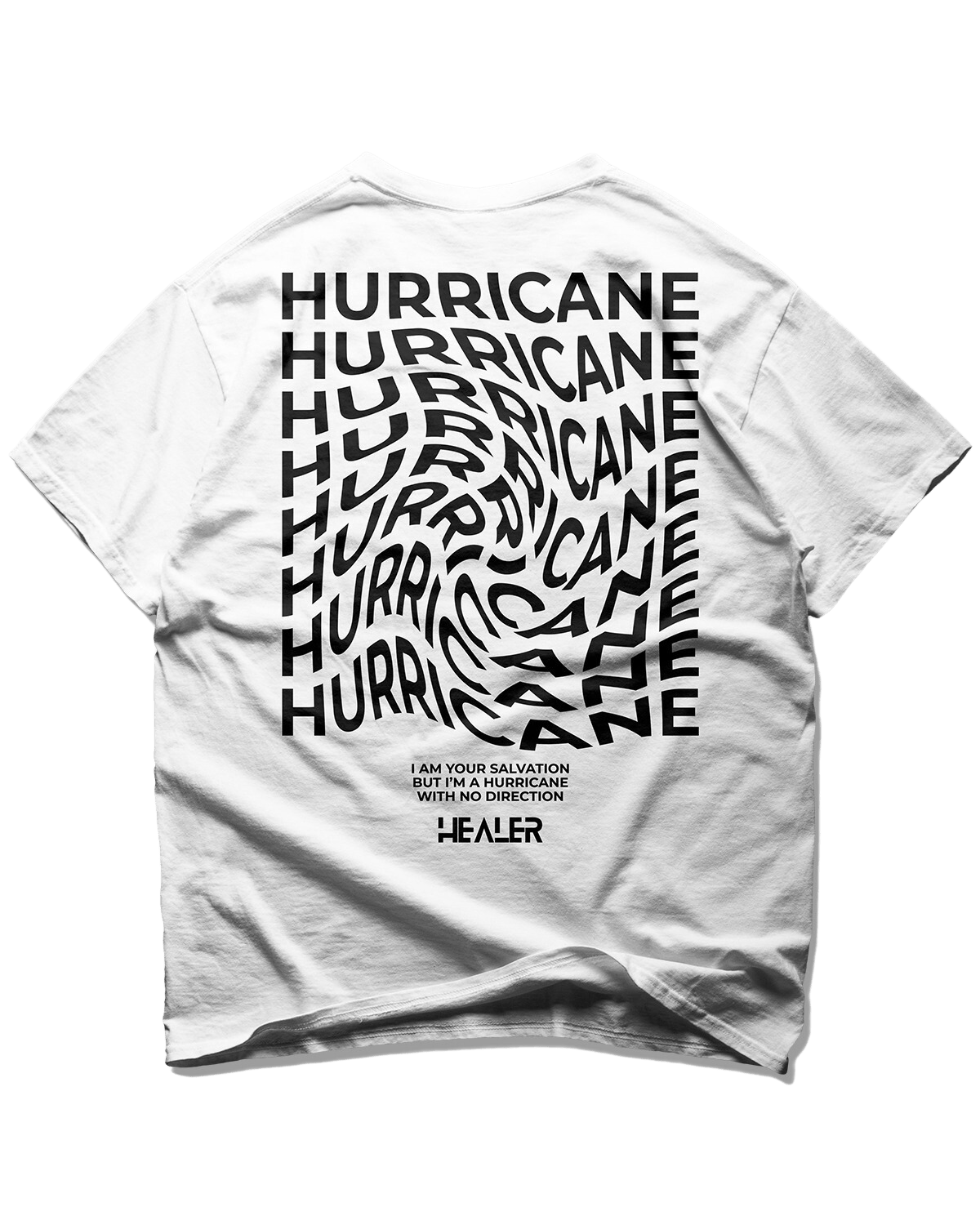 Hurricane Tee (White) - thisishealer